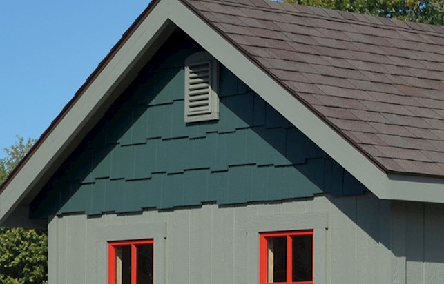 gable end shakes